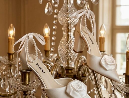 it’s white brides shoes